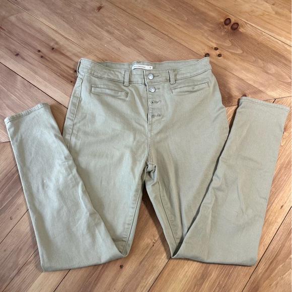 Women’s button fly Levis 721 High Rise Skinny Jeans size 31 waist - Picture 6 of 13